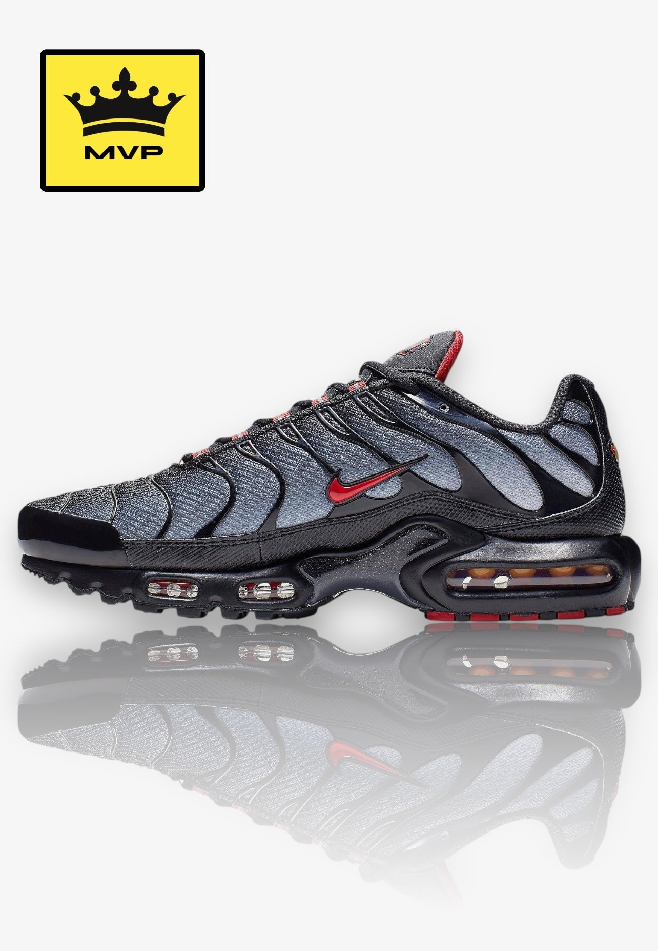 Nike Tn Air Max plus Grey Gradient red