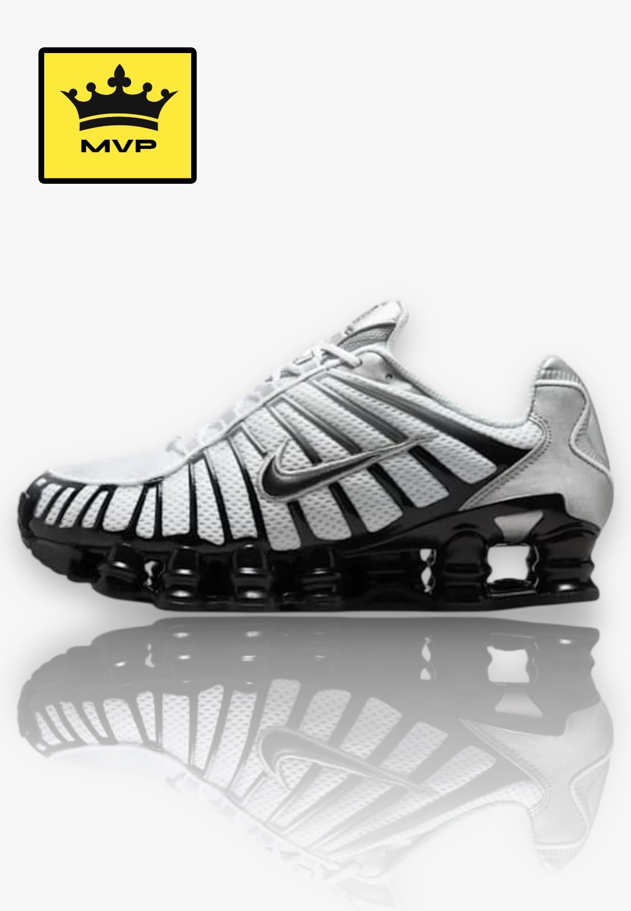 Nike Shox TL Metallic Silver & Black