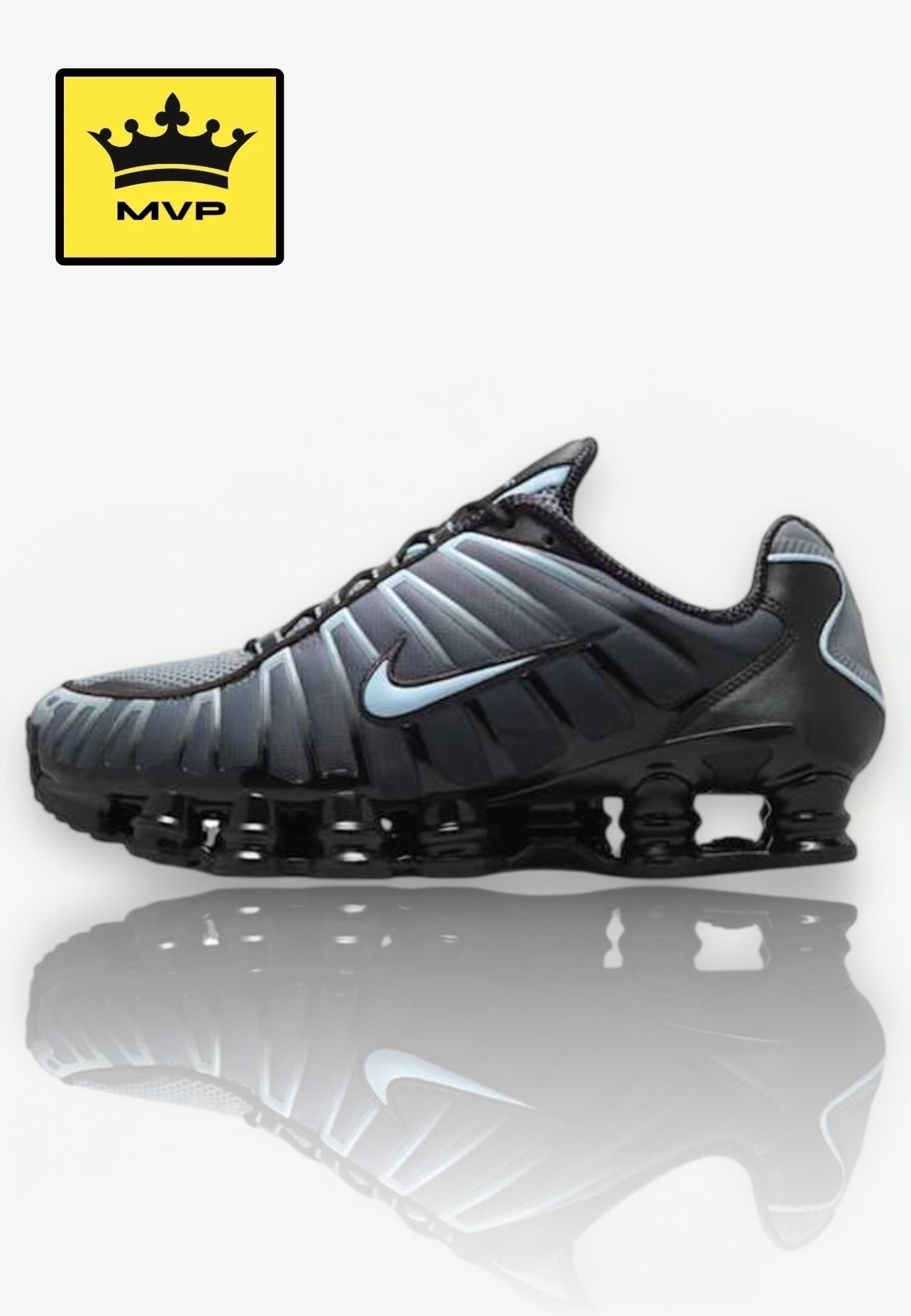 Nike Shox TL Black Celestine Blue
