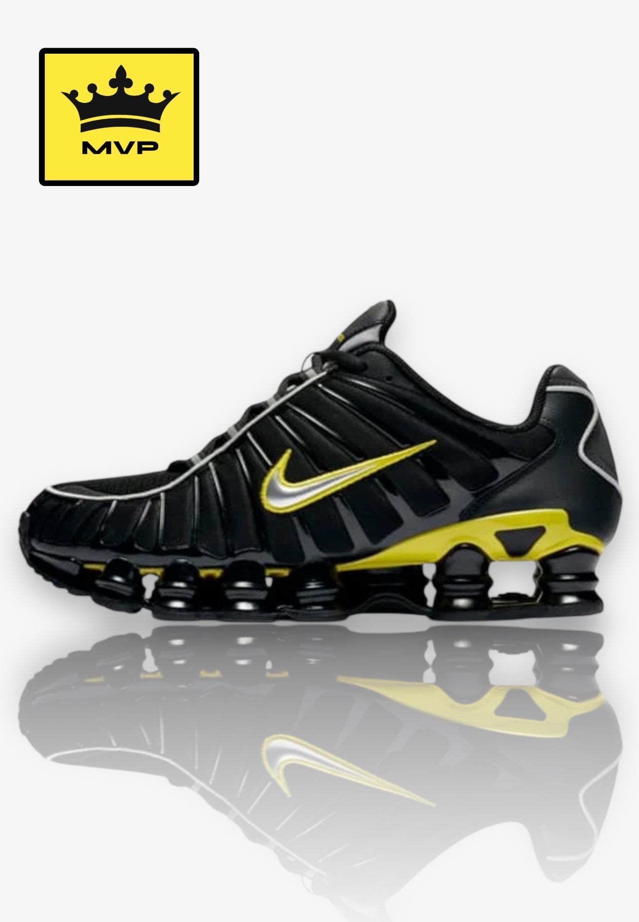 Nike Shox TL Black & Dynamic Yellow